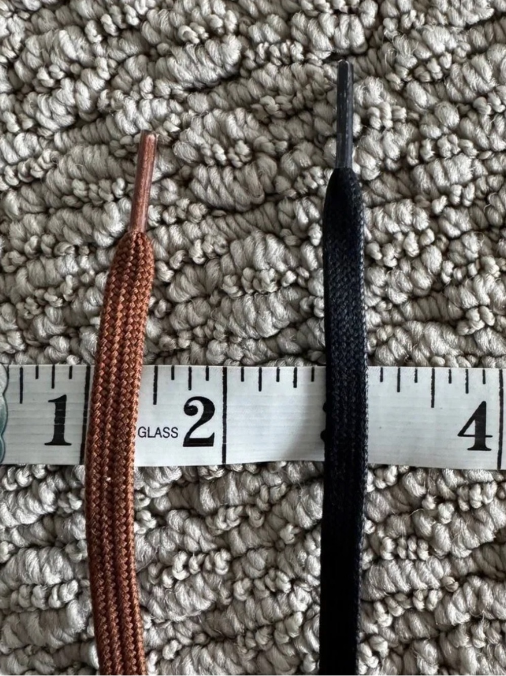 Shoe Strings - 2 pairs (black and Brown) - Picture 5 of 5
